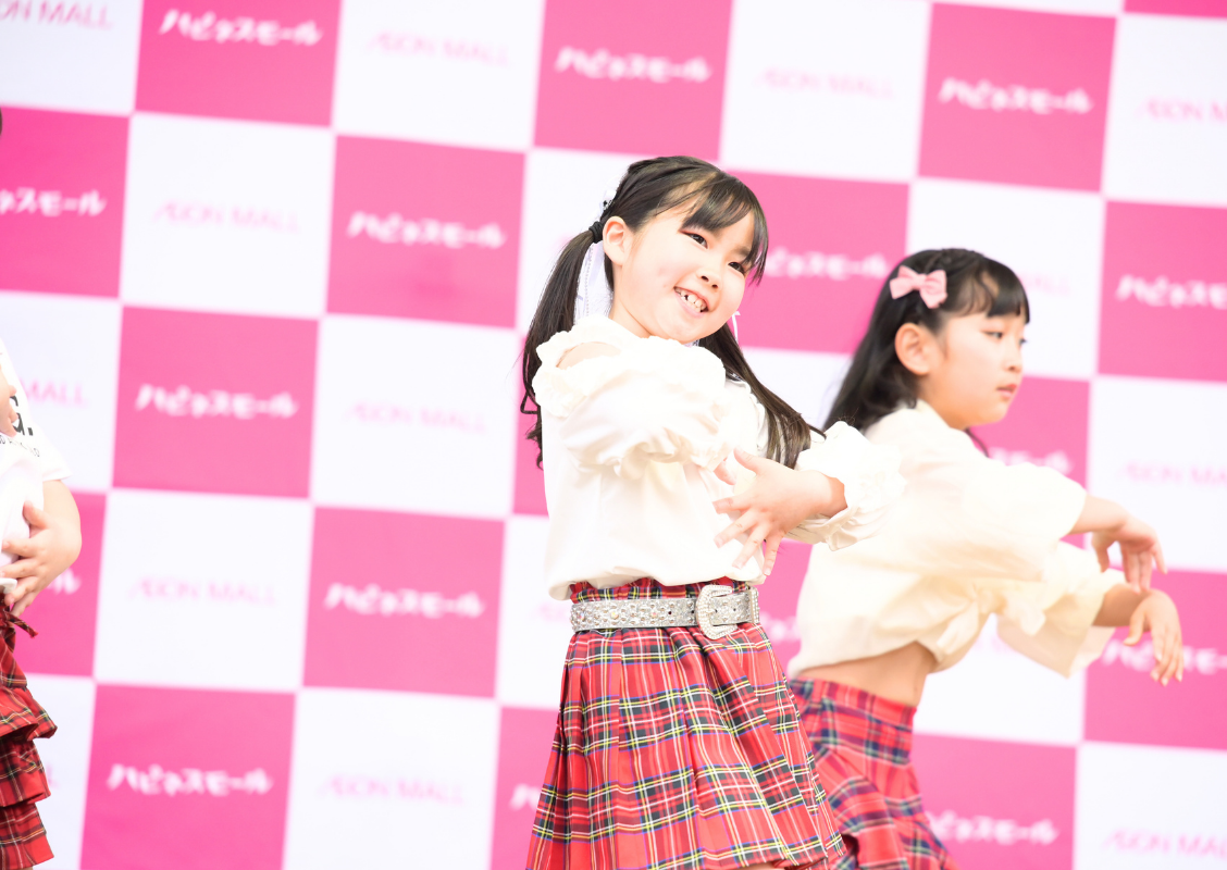 キッズダンスクラスの生徒